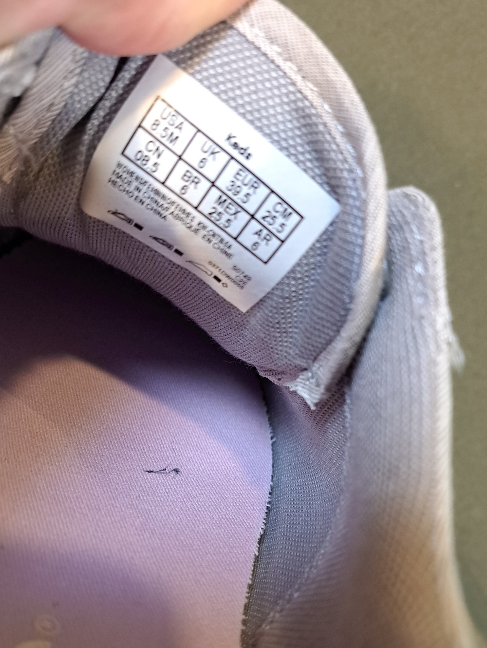 Keds Center III Sneaker - Color: Grey - Size: Women 8.5 - Picture 9 of 9